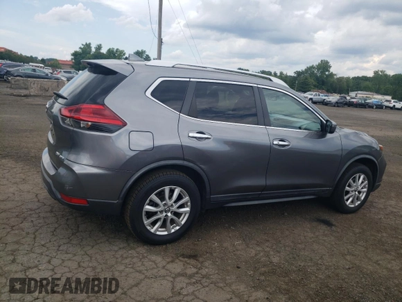 2017 Nissan Rogue SV with VIN KNMAT2MV4HP616669, listed as a Copart auction lot 62402375 with 60,196 mi miles and Salvage title. Bid and sale history available at DreamBid. Image 3.