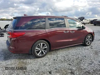 2021 Honda Odyssey Touring with VIN 5FNRL6H86MB021678, listed as a Copart auction lot 85002174 with 103,166 mi miles and Salvage Title. Bid and sale history available at carsss.com. Image 3.