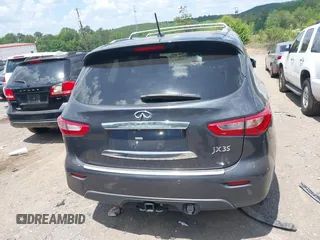 2013 Infiniti JX35 with VIN 5N1AL0MM9DC350915, listed as a IAAI auction lot 42076964 with 162,617 mi miles. Bid and sale history available at carsss.com. Image 15.