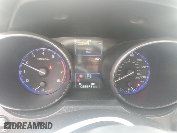 2018 Subaru Legacy Limited with VIN 4S3BNAN62J3036012, listed as a Copart auction lot 55759914 with 28,671 mi miles and Salvage Title. Bid and sale history available at DreamBid. Image 9.