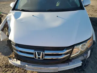 2016 Honda Odyssey Touring Elite with VIN 5FNRL5H93GB045542, listed as a Copart auction lot 46195125 with 157,897 mi miles and Salvage title. Bid and sale history available at DreamBid. Image 12.