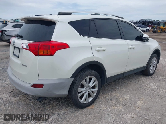 2013 Toyota RAV4 Limited with VIN JTMYFREV3D5013425, listed as a IAAI auction lot 42626990 with 198,908 mi miles and . Bid and sale history available at DreamBid. Image 4.