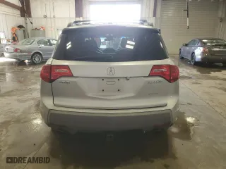 2007 Acura MDX Tech/Entertainment Pkg with VIN 2HNYD28487H537421, listed as a Copart auction lot 44128845 with 122,066 mi miles and Salvage Title. Bid and sale history available at carsss.com. Image 6.