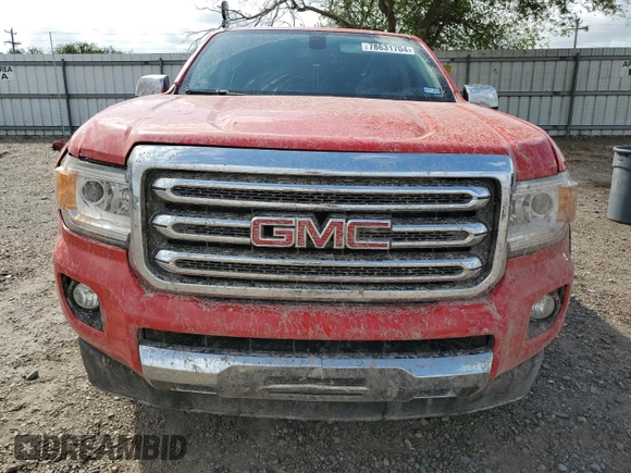 2016 GMC Canyon 2WD SLT with VIN 1GTG5DE31G1106522, listed as a Copart auction lot 78631704 with 215,886 mi miles and Salvage Title. Bid and sale history available at carsss.com. Image 5.
