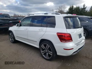 2015 Mercedes-Benz GLK 250 with VIN WDCGG0EBXFG347544, listed as a Copart auction lot 86331534 with 43,513 mi miles and Salvage Title. Bid and sale history available at DreamBid. Image 2.
