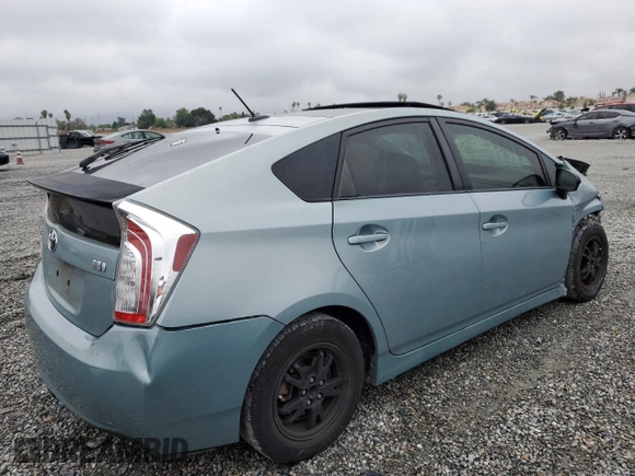 2012 Toyota Prius One with VIN JTDKN3DU9C1492423, listed as a Copart auction lot 55900715 with 368,680 mi miles and Clean Title. Bid and sale history available at DreamBid. Image 3.