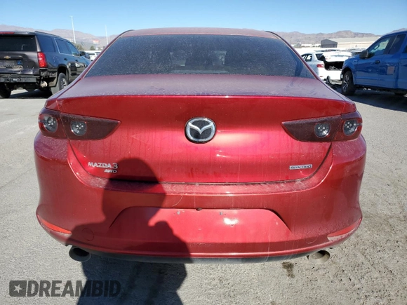 2021 Mazda 3 Select with VIN 3MZBPBBM6MM208674, listed as a Copart auction lot 87895685 with 9,132 mi miles and Salvage Title. Bid and sale history available at carsss.com. Image 6.
