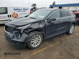 2023 Cadillac XT4 AWD Luxury with VIN 1GYFZBR41PF173271, listed as a Copart auction lot 87267374 with 19,112 mi miles and Salvage Title. Bid and sale history available at carsss.com. Image 1.