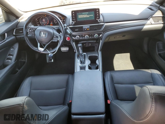 2019 Honda Accord Sedan Sport 1.5T with VIN 1HGCV1F3XKA174131, listed as a Copart auction lot 50574325 with 67,601 mi miles and Salvage Title. Bid and sale history available at carsss.com. Image 8.