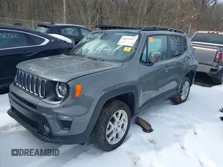 2021 Jeep Renegade Latitude with VIN ZACNJDB12MPN30483, listed as a IAAI auction lot 41619532 with Not Provided miles and . Bid and sale history available at DreamBid. Image 2.