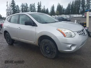 2012 Nissan Rogue SV with VIN JN8AS5MV4CW711076, listed as a IAAI auction lot 41999332 with 190,248 mi miles. Bid and sale history available at carsss.com. Image 1.