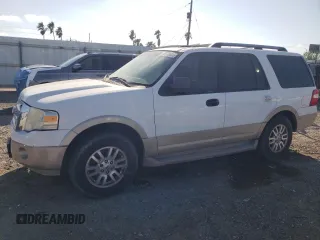 2010 Ford Expedition Eddie Bauer z VIN 1FMJU1H54AEA34439, wystawiony jako Copart lot #48738525 z przebiegiem 172 116 mil mil oraz Czysty tytuł • Clean title. Historia ofert i sprzedaży dostępna na DreamBid. Obrazek 1.