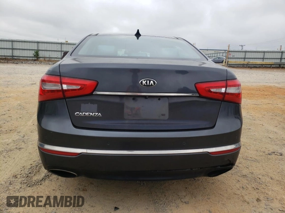 2015 Kia Cadenza Premium with VIN KNALN4D75F5181683, listed as a Copart auction lot 72346994 with 184,455 mi miles and Salvage Title. Bid and sale history available at carsss.com. Image 6.
