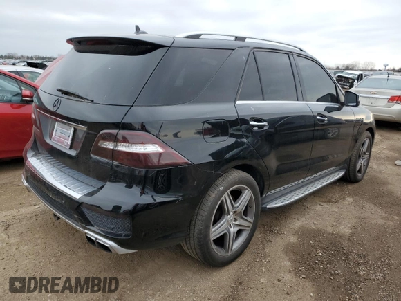 2013 Mercedes-Benz M with VIN 4JGDA7EB3DA213490, listed as a Copart auction lot 53736155 with 124,475 mi miles and Clean Title. Bid and sale history available at carsss.com. Image 3.
