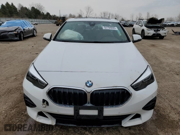 2021 BMW 2 Series 228i xDrive with VIN WBA73AK05M7H11134, listed as a Copart auction lot 52794895 with 21,901 mi miles and Salvage title. Bid and sale history available at DreamBid. Image 5.