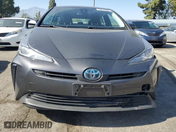 2020 Toyota Prius L Eco z VIN JTDKARFU0L3124101, wystawiony jako Copart lot #54017505 z przebiegiem 94 072 mil mil oraz Szkoda całkowita • Salvage title. Historia ofert i sprzedaży dostępna na DreamBid. Obrazek 5.