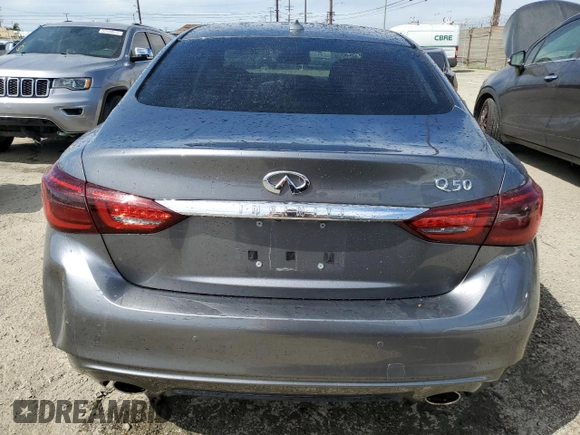 2021 Infiniti Q50 Luxe z VIN JN1EV7BP3MM706570, wystawiony jako Copart lot #52813045 z przebiegiem 13 354 mil mil oraz Szkoda całkowita • Salvage title. Historia ofert i sprzedaży dostępna na DreamBid. Obrazek 6.