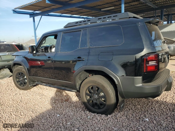 2024 Toyota Land Cruiser with VIN JTEABFAJ3R5000627, listed as a Copart auction lot 86424854 with 5,685 mi miles and Salvage Title. Bid and sale history available at carsss.com. Image 2.