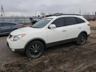 2012 Hyundai Veracruz Limited with VIN KM8NUDCCXCU197825, listed as a Copart auction lot 52747625 with Not provided miles and Clean title. Bid and sale history available at DreamBid. Image 1.