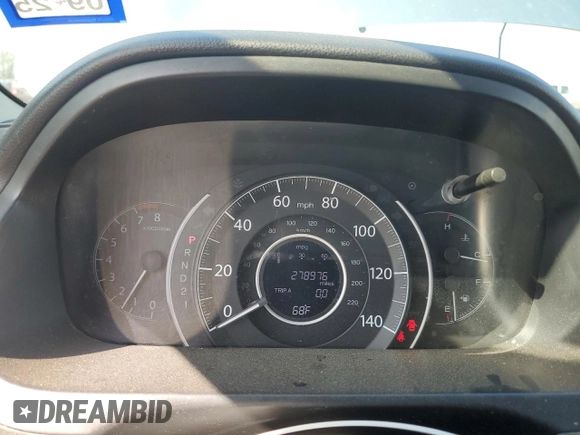 2014 Honda CR-V LX with VIN 2HKRM3H37EH508522, listed as a Copart auction lot 46371265 with 278,976 mi miles and Salvage Title. Bid and sale history available at carsss.com. Image 9.