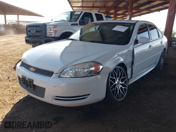 2015 Chevrolet Impala LT with VIN 2G1WB5E34F1163664, listed as a IAAI auction lot 42554594 with 190,850 mi miles and . Bid and sale history available at DreamBid. Image 16.