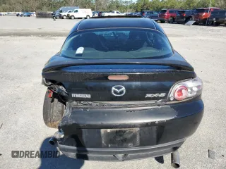 2006 Mazda RX-8 with VIN JM1FE173760200481, listed as a Copart auction lot 80189924 with 180,086 mi miles and Salvage Title. Bid and sale history available at carsss.com. Image 6.
