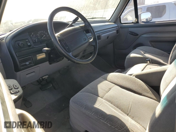 1996 Ford F-150 with VIN 1FTEX14H2TKA44467, listed as a Copart auction lot 46775655 with 161,179 mi miles and Salvage Title. Bid and sale history available at carsss.com. Image 7.