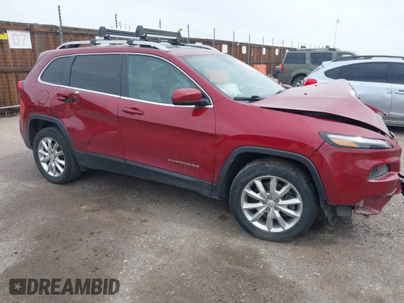 2017 Jeep Cherokee Limited with VIN 1C4PJMDSXHW622175, listed as a IAAI auction lot 41862930 with 118,153 mi miles and . Bid and sale history available at DreamBid. Image 1.