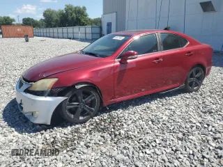 2011 Lexus IS 250 with VIN JTHBF5C26B5136445, listed as a Copart auction lot 50837945 with 156,242 mi miles and Clean Title. Bid and sale history available at carsss.com. Image 1.