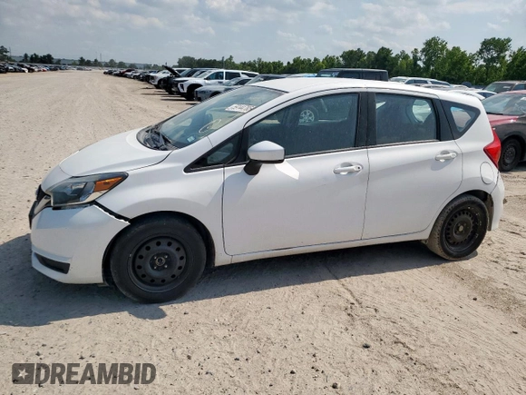 2017 Nissan Note S Plus with VIN 3N1CE2CP0HL356825, listed as a Copart auction lot 59144785 with 117,068 mi miles and Clean title. Bid and sale history available at DreamBid. Image 1.
