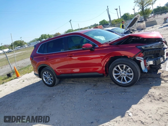 2023 Honda CR-V EX-L with VIN 2HKRS4H7XPH414555, listed as a IAAI auction lot 41782571 with 16,233 mi miles. Bid and sale history available at carsss.com. Image 13.