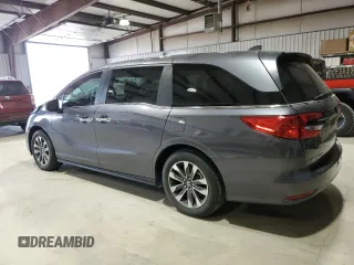 2024 Honda Odyssey EX-L with VIN 5FNRL6H69RB069598, listed as a Copart auction lot 53810215 with 5,789 mi miles and Salvage Title. Bid and sale history available at DreamBid. Image 2.