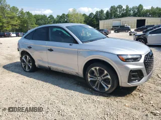 2023 Audi Q5 Sportback S line Prestige with VIN WA16AAFY4P2077411, listed as a Copart auction lot 65524644 with 12,065 mi miles and Salvage title. Bid and sale history available at DreamBid. Image 4.
