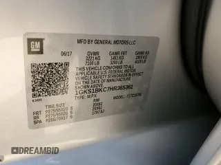 2017 GMC Yukon SLT with VIN 1GKS1BKC7HR365361, listed as a Copart auction lot 69214364 with 96,624 mi miles and Salvage Title. Bid and sale history available at carsss.com. Image 15.