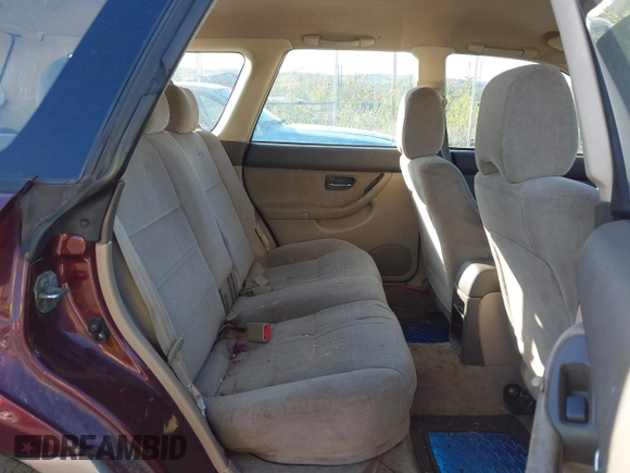 2000 Subaru Legacy Outback with VIN 4S3BH6655Y7604458, listed as a IAAI auction lot 42156830 with 192,024 mi miles and . Bid and sale history available at DreamBid. Image 8.