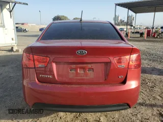 2012 Kia Forte EX with VIN KNAFU4A28C5593309, listed as a Copart auction lot 76740934 with 98,228 mi miles and Salvage Title. Bid and sale history available at carsss.com. Image 6.