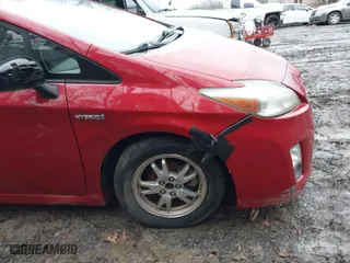 2010 Toyota Prius II with VIN JTDKN3DUXA0196393, listed as a IAAI auction lot 41694296 with 221,978 mi miles. Bid and sale history available at carsss.com. Image 6.