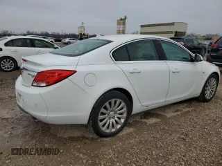 2011 Buick Regal CXL Turbo TO2 with VIN W04GW5EV6B1064503, listed as a Copart auction lot 82432824 with 138,571 mi miles and Salvage Title. Bid and sale history available at DreamBid. Image 3.