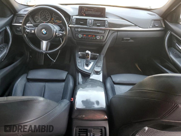 2015 BMW 3 Series 320i xDrive with VIN WBA3C3G53FNT53428, listed as a Copart auction lot 54406035 with 105,719 mi miles and Salvage Title. Bid and sale history available at carsss.com. Image 8.