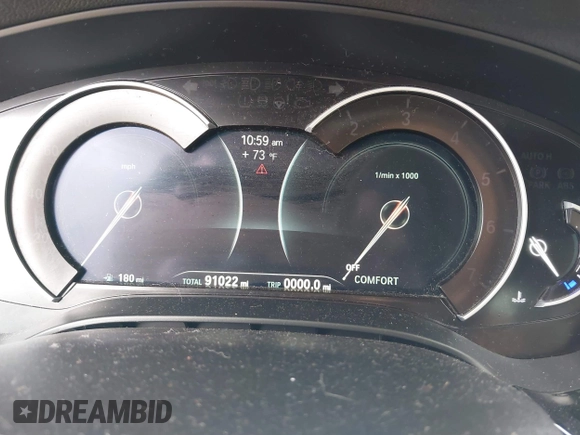 2019 BMW 5 Series 530i xDrive with VIN WBAJA7C51KG912614, listed as a IAAI auction lot 41516131 with 91,022 mi miles and . Bid and sale history available at DreamBid. Image 7.