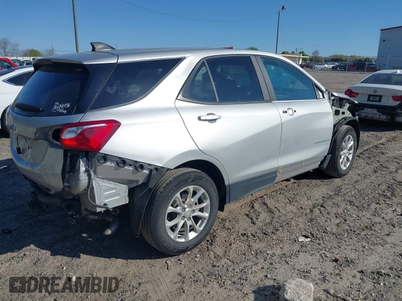 2021 Chevrolet Equinox LS with VIN 3GNAXHEV5MS178933, listed as a IAAI auction lot 41866695 with 50,000 mi miles and . Bid and sale history available at DreamBid. Image 4.