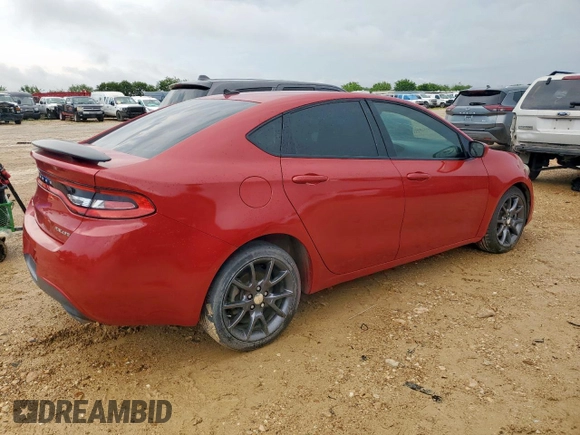 2016 Dodge Dart SXT z VIN 1C3CDFBB4GD635474, wystawiony jako Copart lot #60745895 z przebiegiem 141 340 mil mil oraz Czysty tytuł • Clean title. Historia ofert i sprzedaży dostępna na DreamBid. Obrazek 3.