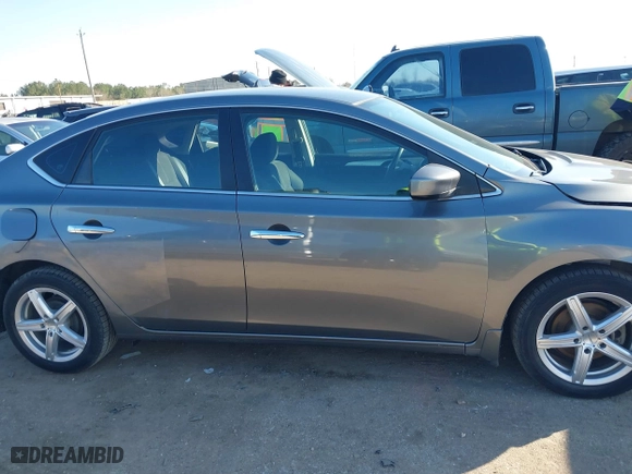 2016 Nissan Sentra SL with VIN 3N1AB7AP0GY244902, listed as a IAAI auction lot 41639070 with 136,604 mi miles. Bid and sale history available at carsss.com. Image 13.