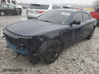 2015 Dodge Charger SXT with VIN 2C3CDXHGXFH840288, listed as a Copart auction lot 47049845 with 151,929 mi miles and Salvage Title. Bid and sale history available at carsss.com. Image 1.