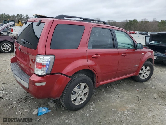 2008 Mercury Mariner with VIN 4M2CU81128KJ42819, listed as a Copart auction lot 44699955 with 203,854 mi miles and Salvage Title. Bid and sale history available at carsss.com. Image 3.