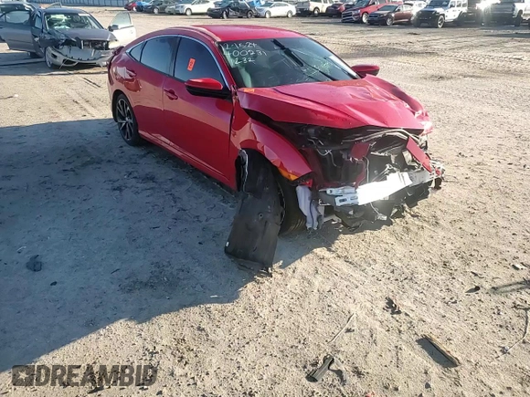2019 Honda Civic Sport with VIN 2HGFC2F88KH531232, listed as a Copart auction lot 88902895 with 124,757 mi miles and Salvage Title. Bid and sale history available at DreamBid. Image 10.