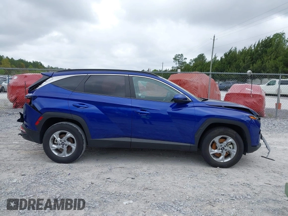 2024 Hyundai Tucson SEL with VIN 5NMJBCDE9RH348317, listed as a IAAI auction lot 41958633 with 27,494 mi miles. Bid and sale history available at carsss.com. Image 13.