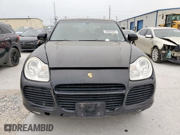 2006 Porsche Cayenne Turbo with VIN WP1AC29P76LA92656, listed as a Copart auction lot 53820325 with 197,579 mi miles and Salvage Title. Bid and sale history available at DreamBid. Image 5.