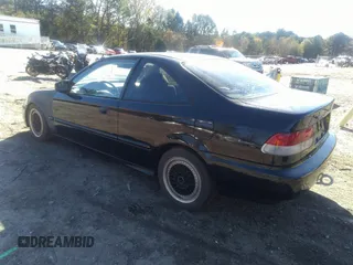 1998 Honda Civic DX with VIN 1HGEJ6122WL069075, listed as a IAAI auction lot 40932423 with 125,277 mi miles. Bid and sale history available at carsss.com. Image 3.