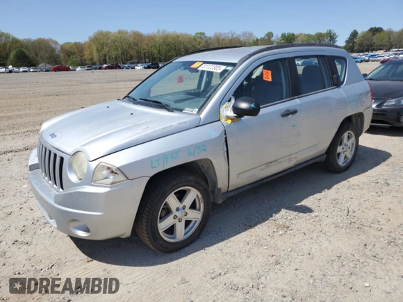 2007 Jeep Compass Sport with VIN 1J8FF47W87D205426, listed as a Copart auction lot 51122305 with 157,457 mi miles and Clean Title. Bid and sale history available at carsss.com. Image 1.